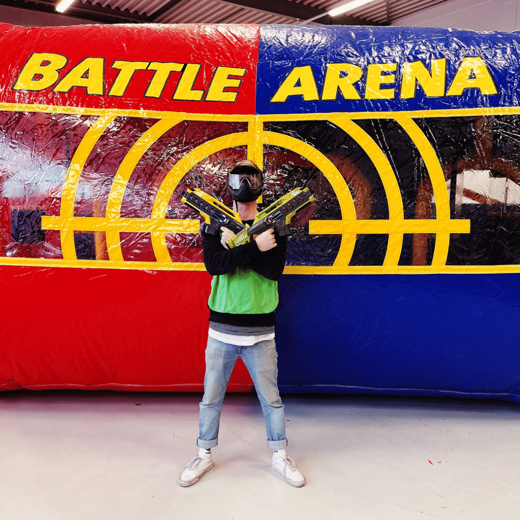 Battle Arena New Attraction 2023 Opblaasbare attracties attractieverhuur Gent