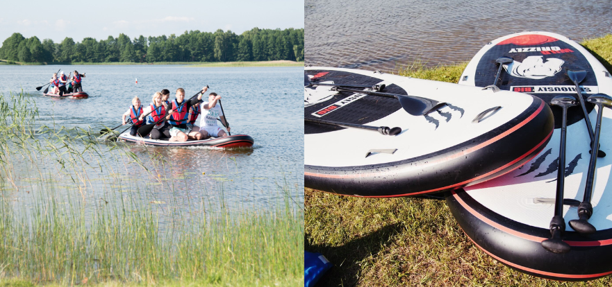 Sup team V-Formation